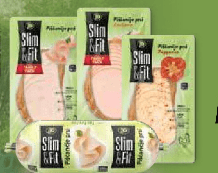 Izdelki blagovne znamke Slim&Fit - Akcija v trgovini Mercator