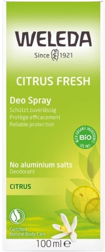 Weleda Citrus Fresh Deo Spray 100ml - Akcija v trgovini Mercator