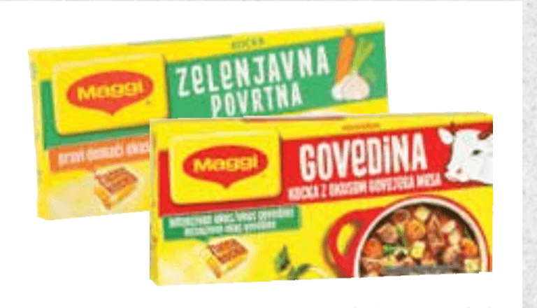 Kocka Maggi 120 g - Akcija v trgovini Tuš