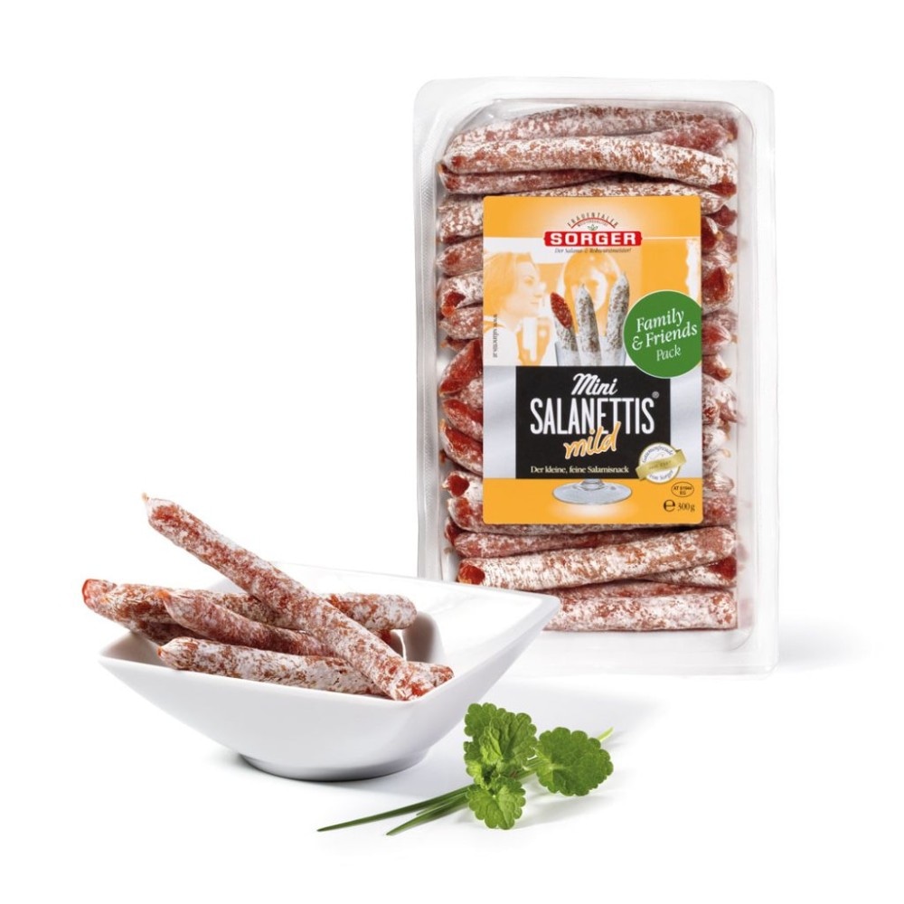 Salamini ali mini prigrizki Salanettis 80 g Akcija v trgovini Spar