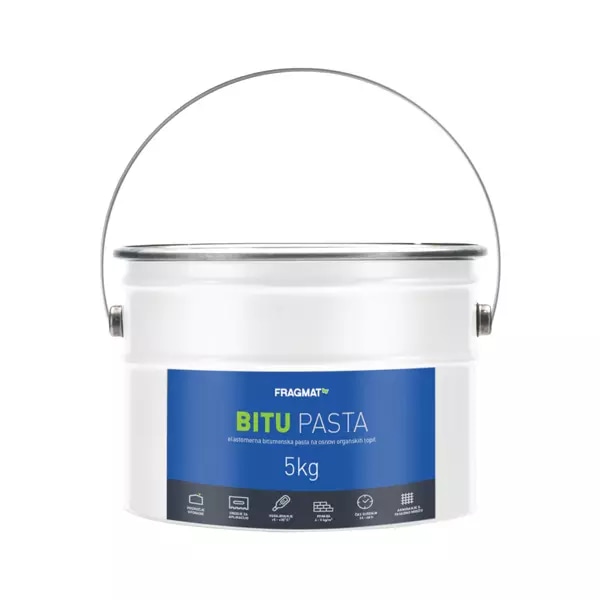 Bitumenska pasta Bitu Pasta 5 kg - Akcija v trgovini Bauhaus