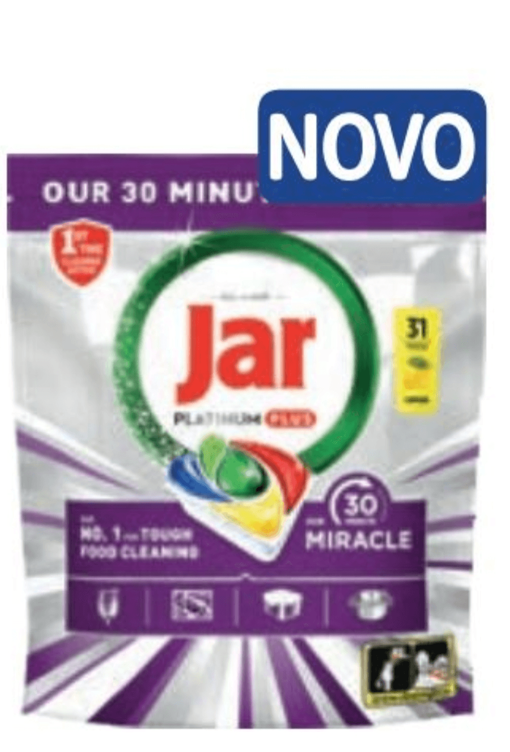 Jar Miracles kapsule za strojno pomivanje posode 31 kosov - Akcija v trgovini Dm