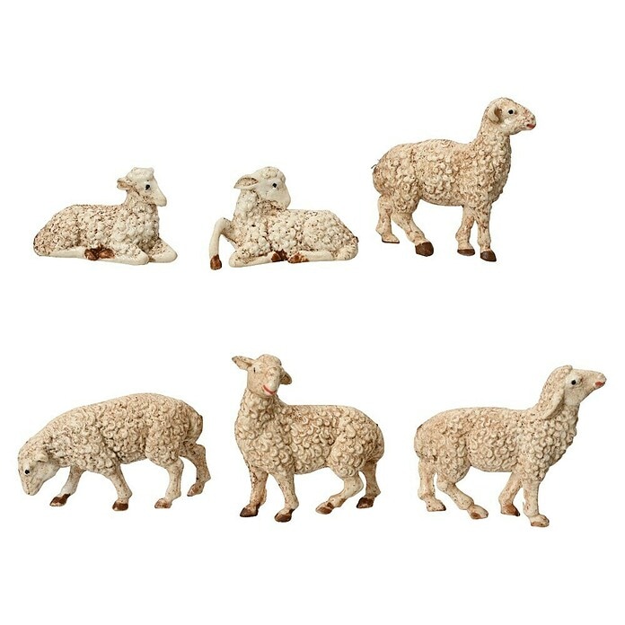 Figure za jaslice 'Ovce' 6 kosov - Akcija v trgovini Bauhaus