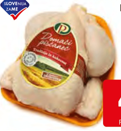 Domači piščanec IK 1 kg Perutnina Ptuj - Akcija v trgovini Jager