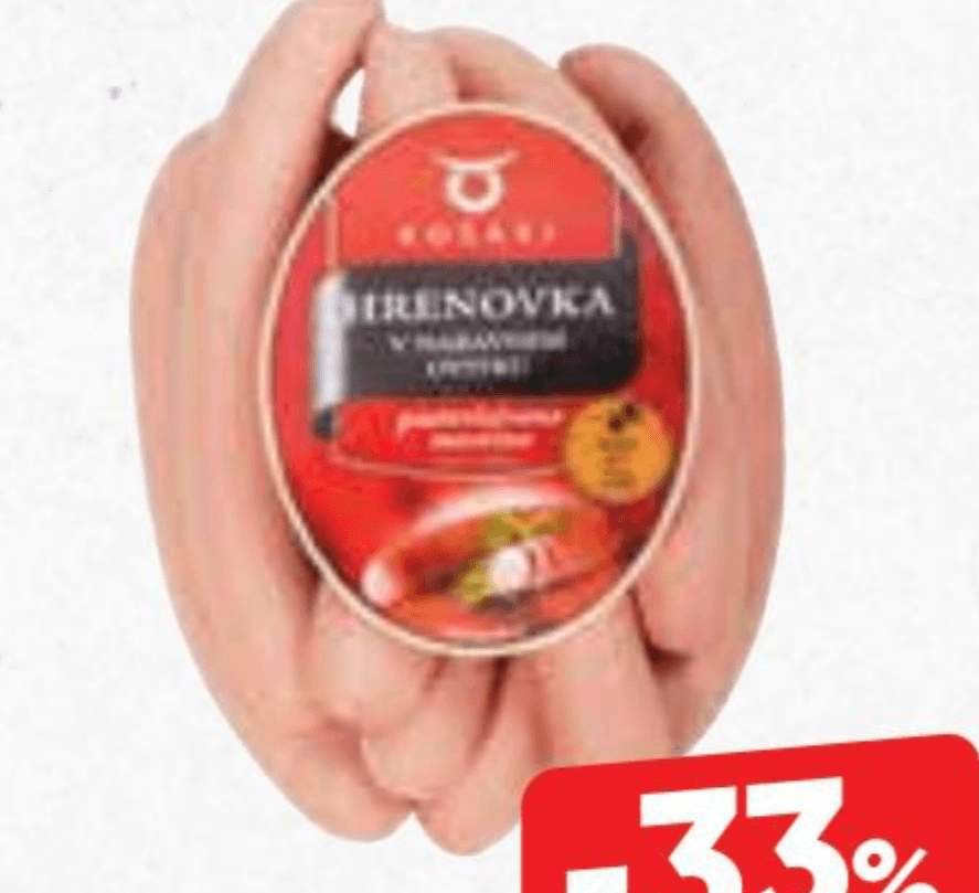 Hrenovke Košaki - Akcija v trgovini Tuš