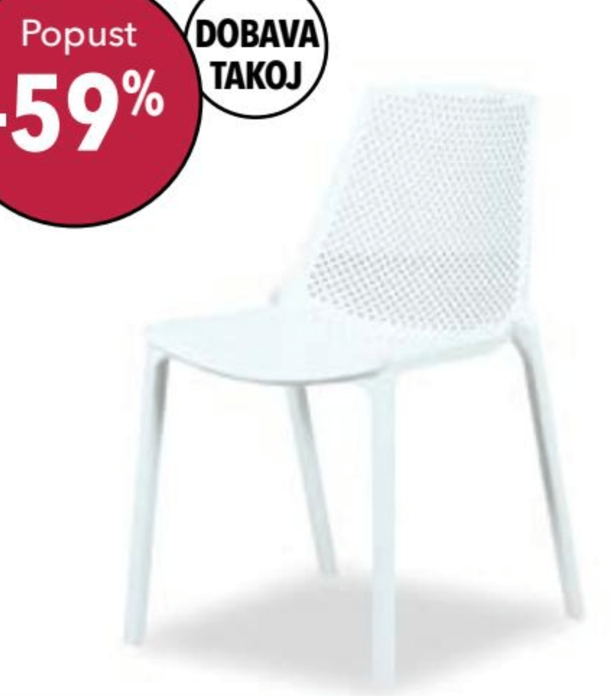 Stol CAFE - Akcija v trgovini Harvey Norman