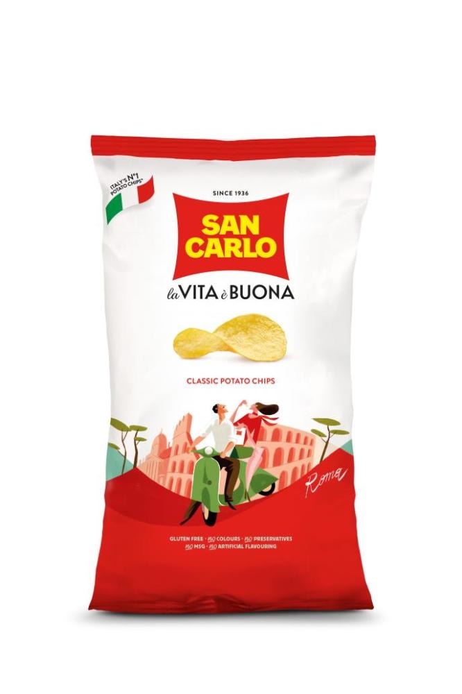 San Carlo Čips 320 g - Akcija v trgovini Lidl
