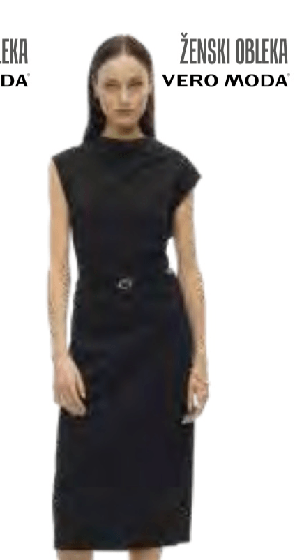 Ženska obleka Vero Moda - Akcija v trgovini Jager