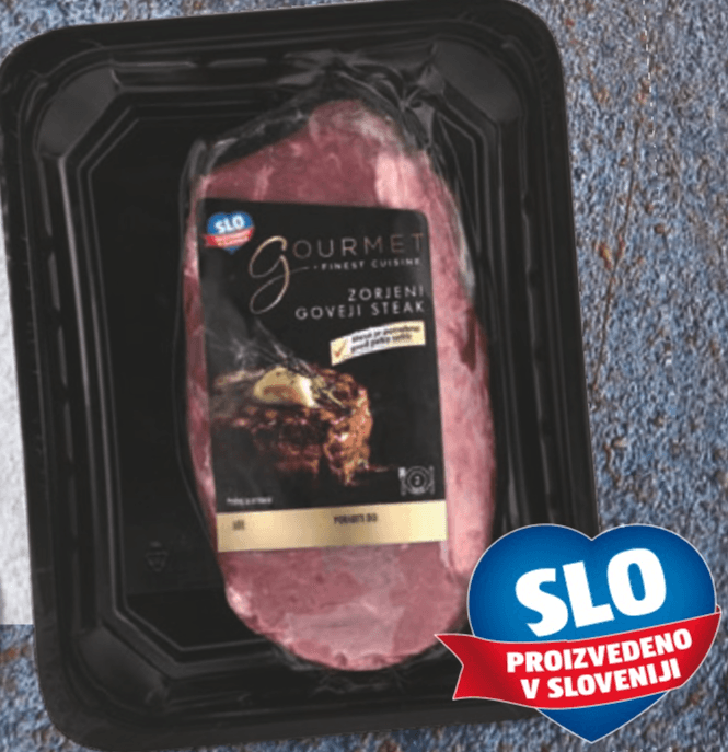 Gourmet Finest Cuisine Zorjeni roasbeef steak - Akcija v trgovini Hofer