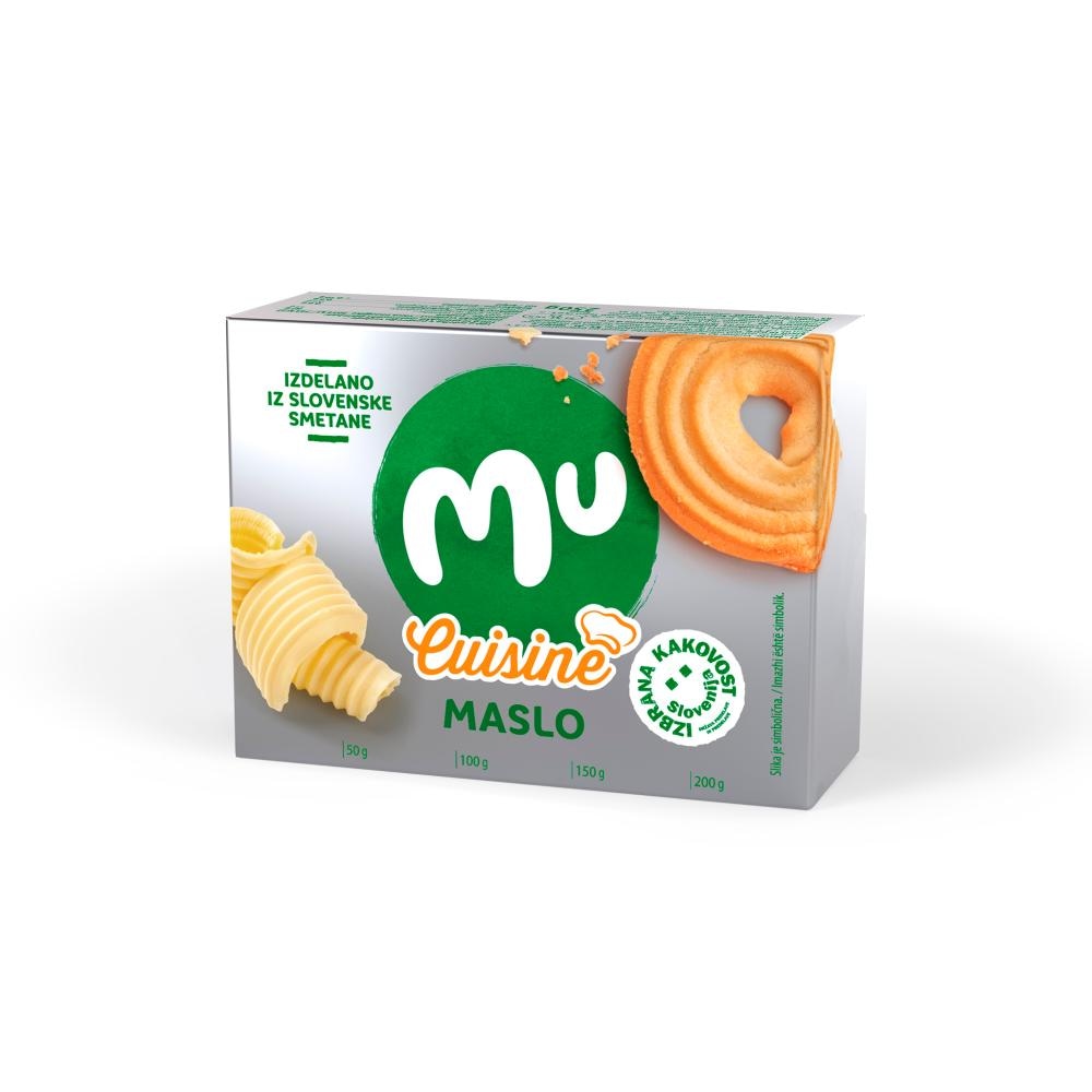 Maslo Mu Cuisine 250 g - Akcija v trgovini E.Leclerc