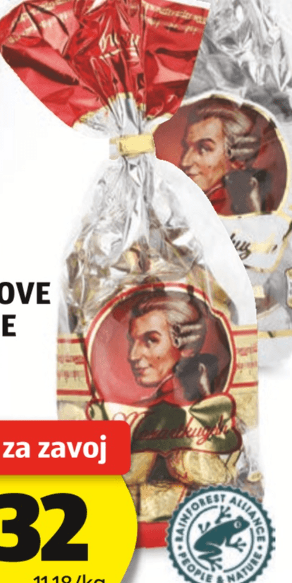 Choceur Mozartove kroglice 297 g - Akcija v trgovini Hofer