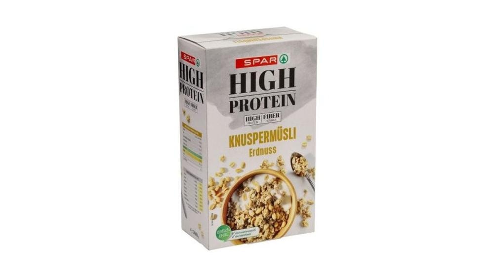 SPAR High Protein Hrustljavi musli 500 g - Akcija v trgovini Spar