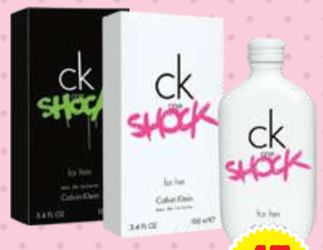 ŽENSKA ali MOŠKA TOALETNA VODA CALVIN KLEIN 100 ml - Akcija u trgovini E.Leclerc