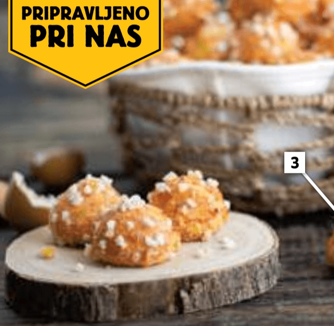 CHOUQUETTE x 20 - Akcija v trgovini E.Leclerc