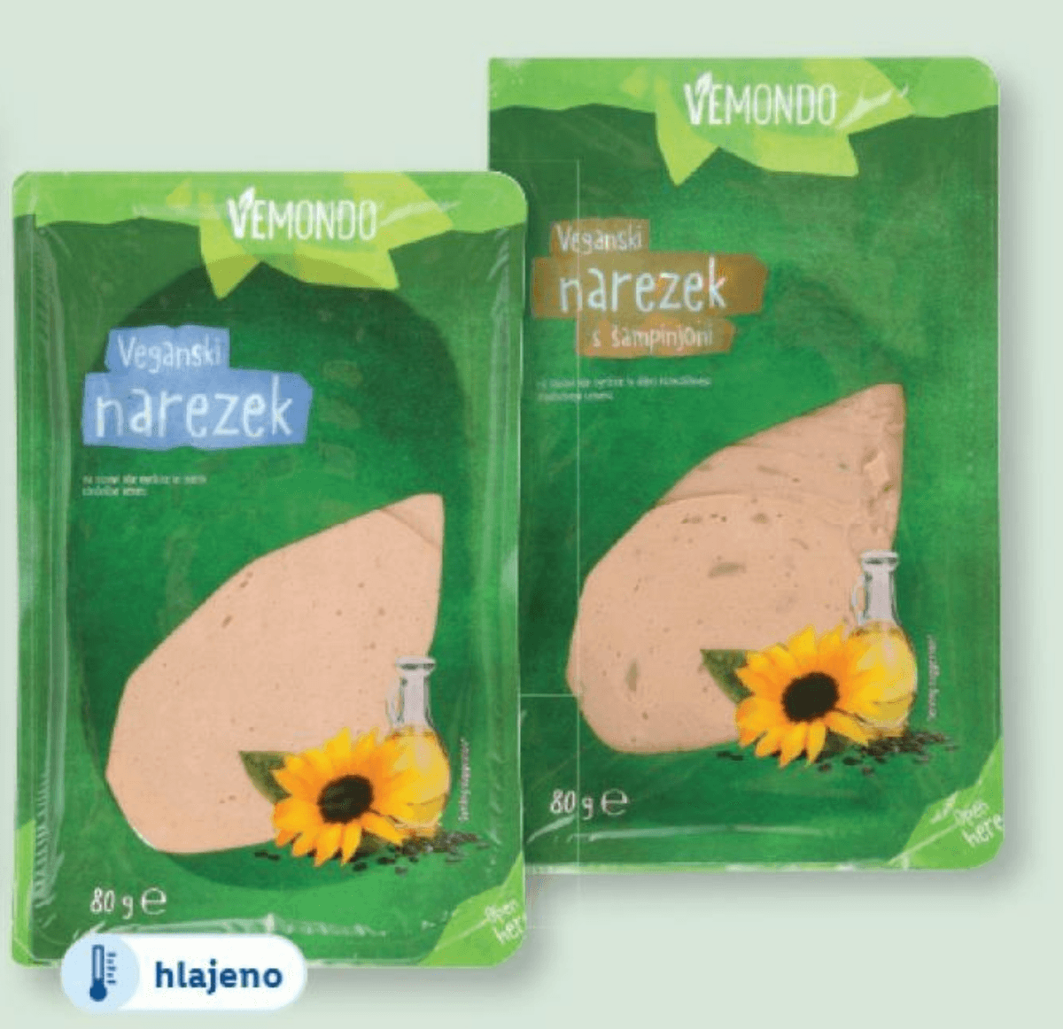 VEMONDO Veganski narezek 80 g - Akcija v trgovini Lidl