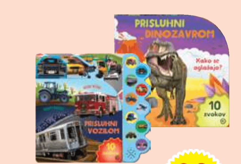 Zvočna knjiga - Akcija v trgovini E.Leclerc