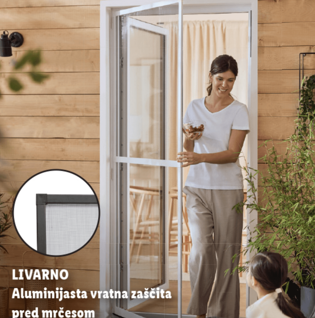 LIVARNO Aluminijasta vratna zaščita pred mrčesom - Akcija v trgovini Lidl