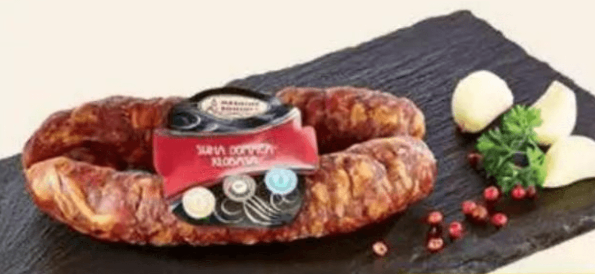 Domača suha klobasa Mesnine Bohinja - Akcija v trgovini Mercator