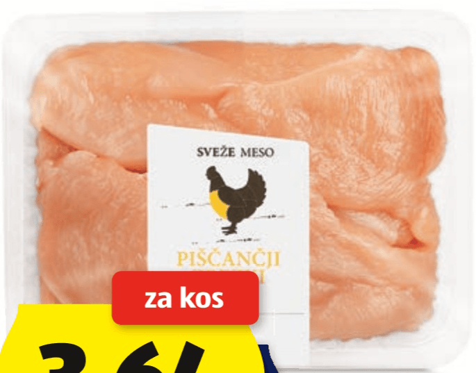 Piščančji zrezki 400 g - Akcija v trgovini Hofer