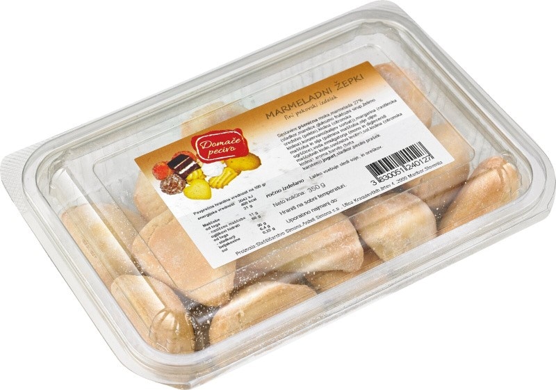 Marmeladni žepki 350 g Slaščičarstvo Simona - Akcija v trgovini Jager