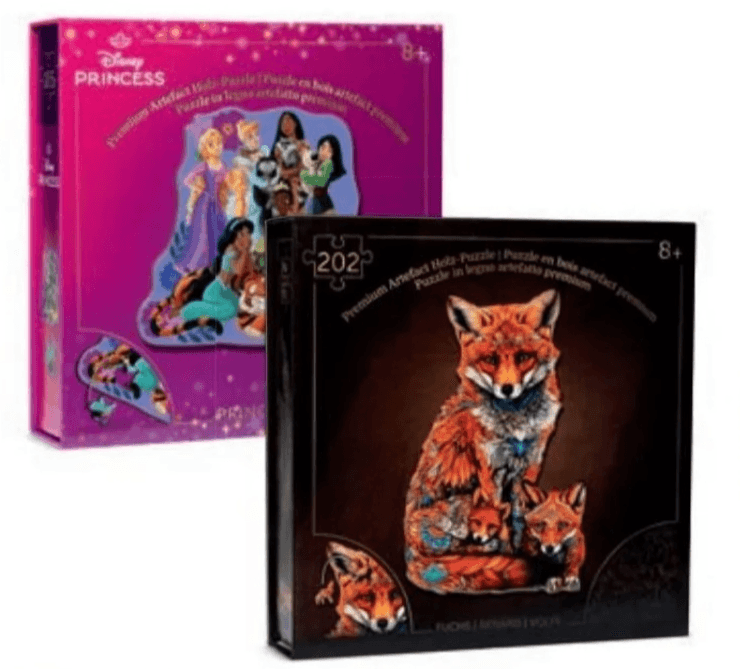 Lesena sestavljanka - Akcija v trgovini Hofer