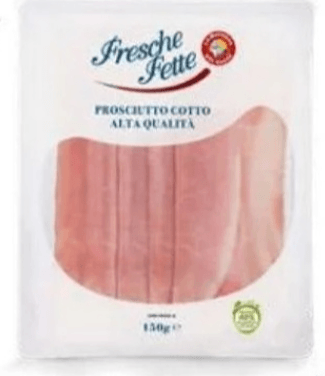 Kuhan pršut, rezine 150 g Fresche Fette - Akcija v trgovini Eurospin