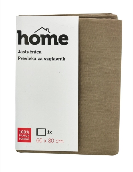 Prevleka za vzglavnik Home 60 x 80 cm - Akcija v trgovini Mercator