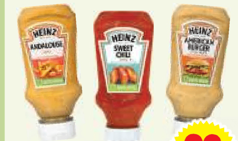 Omaka Heinz 220 g - 265 g - Akcija v trgovini E.Leclerc