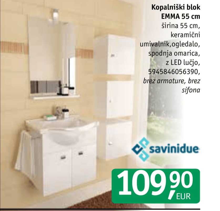 Kopalniški blok EMMA 55 cm - Akcija v trgovini Jager