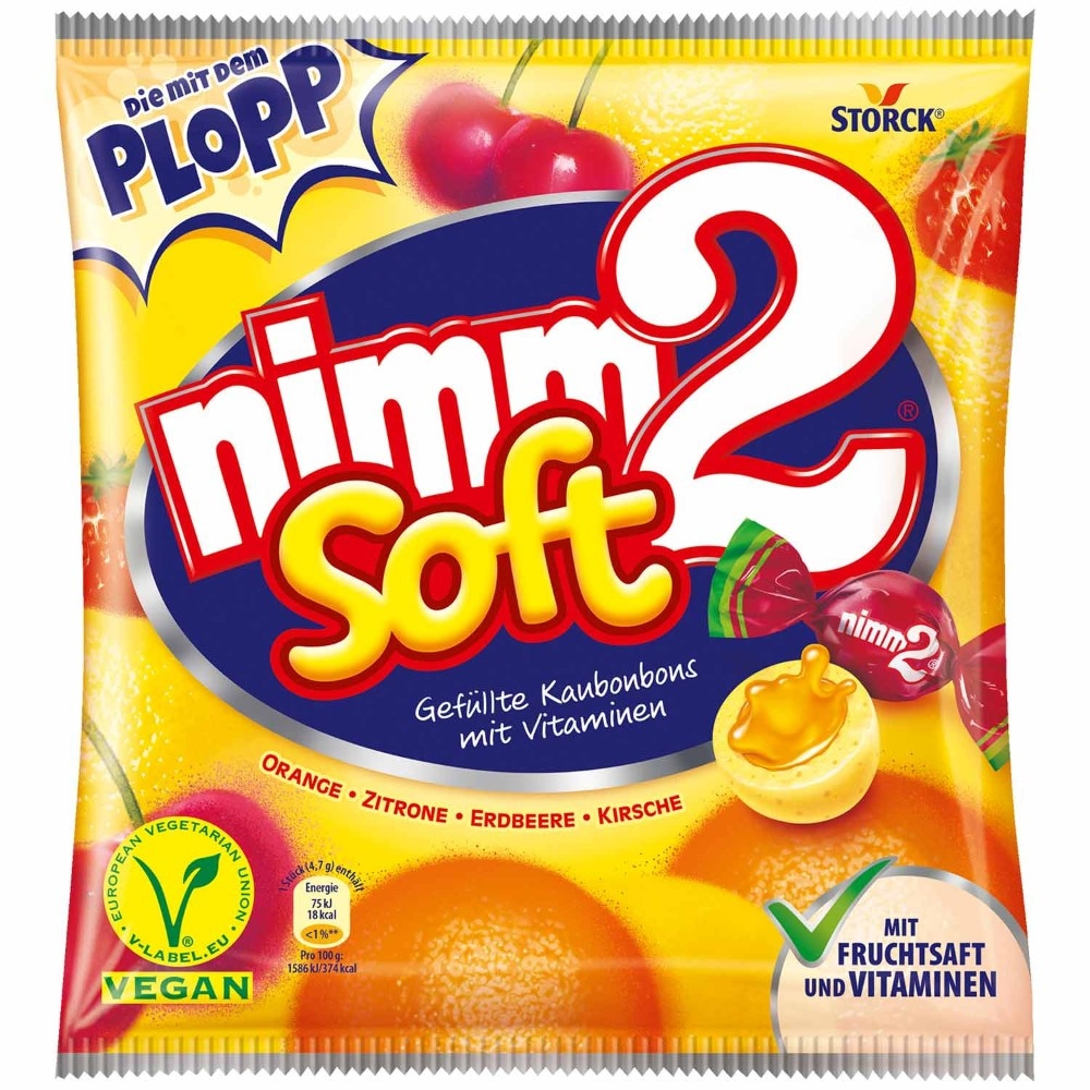Nimm 2 Soft šumeči mehki bonboni 195 g - Akcija u trgovini Mueller