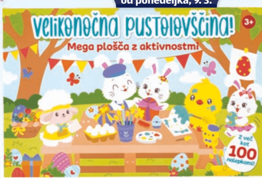 Kreativni set Velikonočna pustolovščina - Akcija v trgovini Hofer
