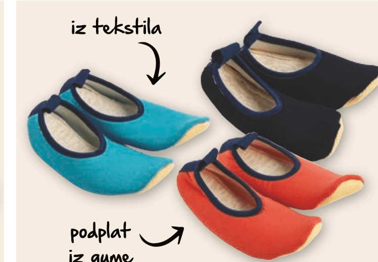 Otroški copati - Akcija v trgovini Spar