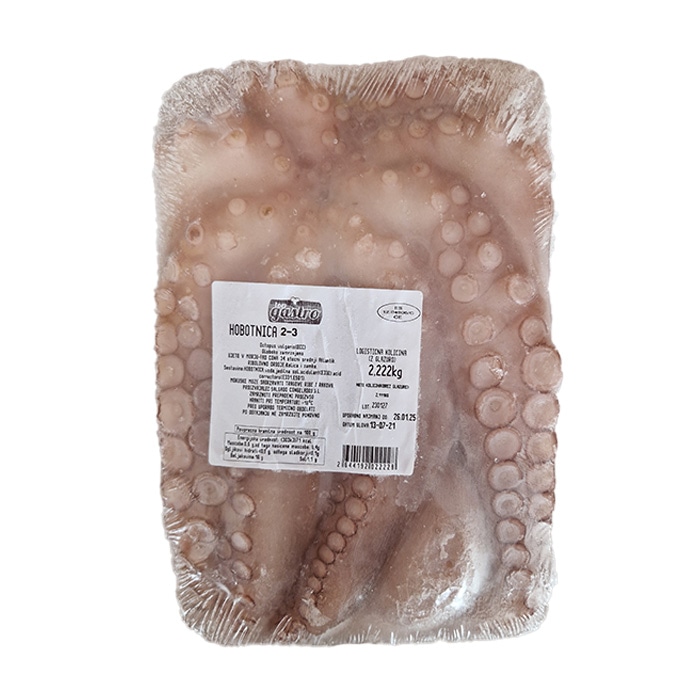 HOBOTNICA cena za kg Dobrote Morja - Akcija v trgovini E.Leclerc