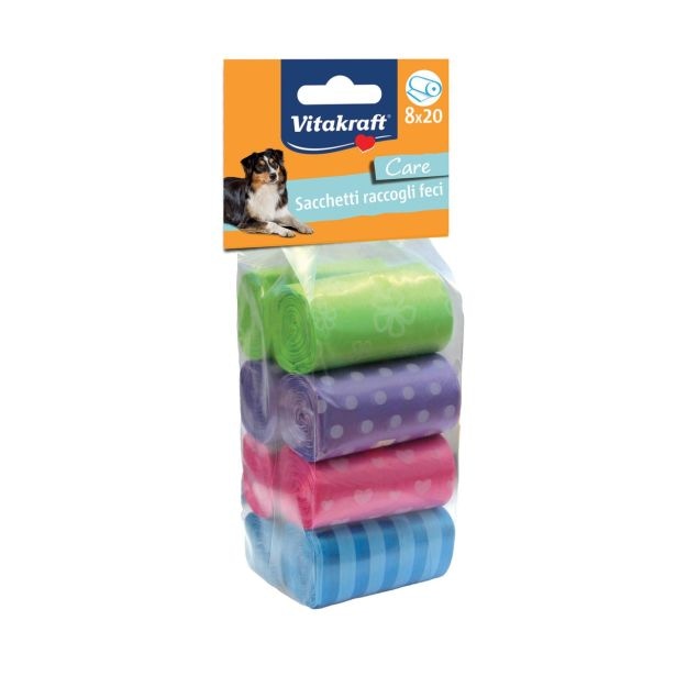 Vrečke za pasje iztrebke 8 x 20 kos Vitakraft - Akcija v trgovini Spar
