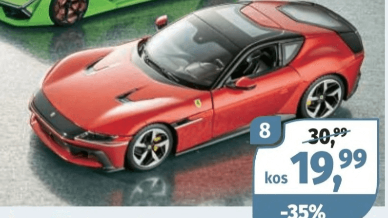 Ferrari R&P Clindri Maisto - Akcija v trgovini Mueller