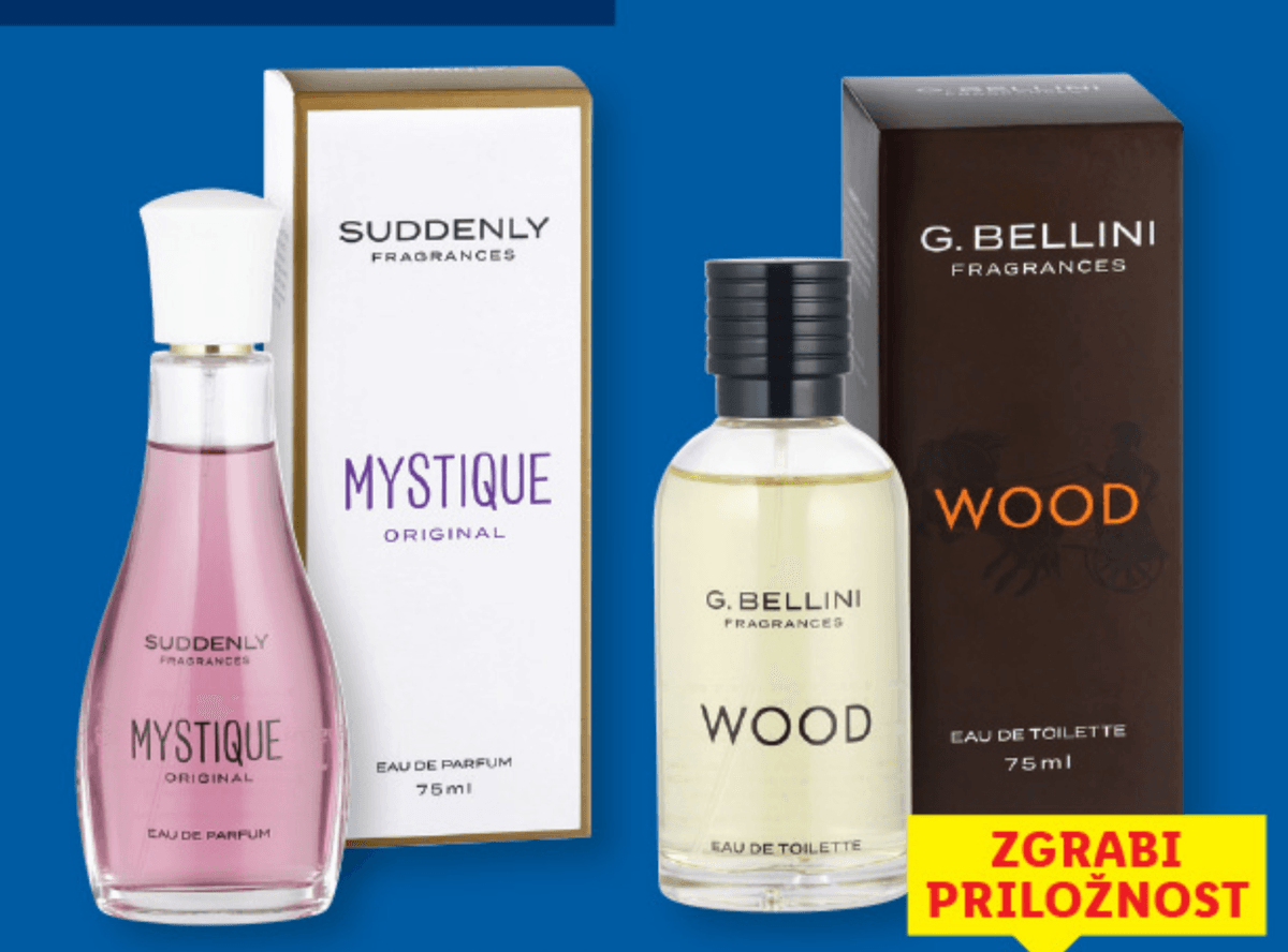 Toaletna voda 75 ml Suddenly / G. Bellini - Akcija v trgovini Lidl