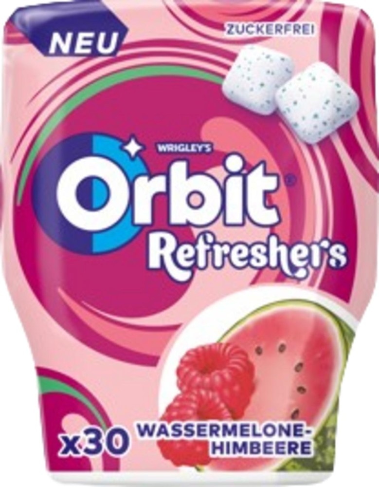 Orbit Refreshers Watermelon Raspberry 67 g Akcija v trgovini Mercator