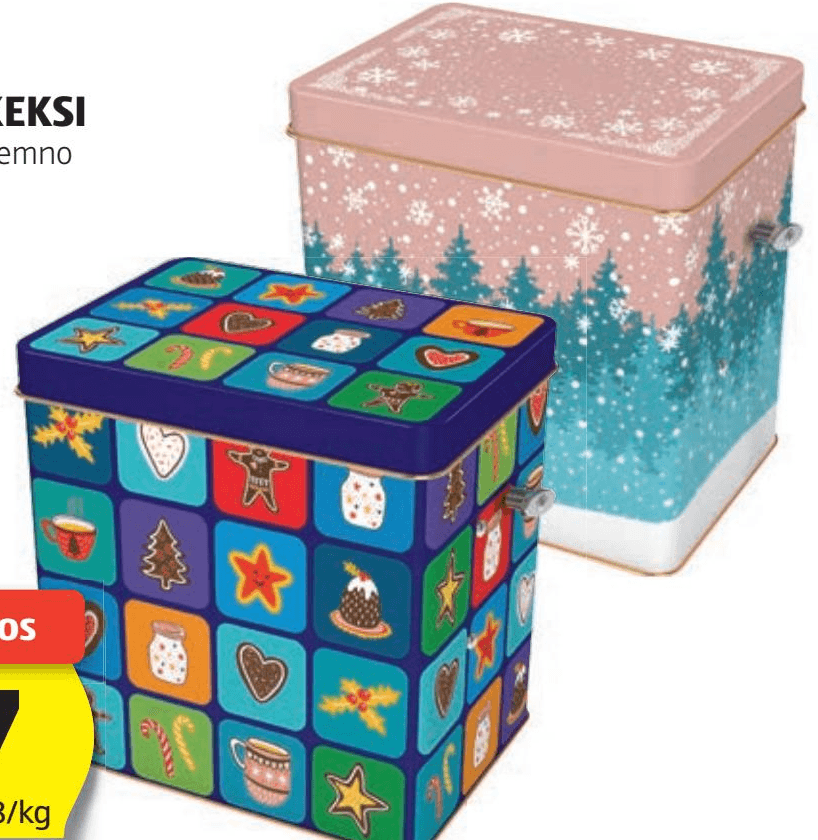 Monarc glasbena skrinjica s keksi 250 g Akcija v trgovini Hofer