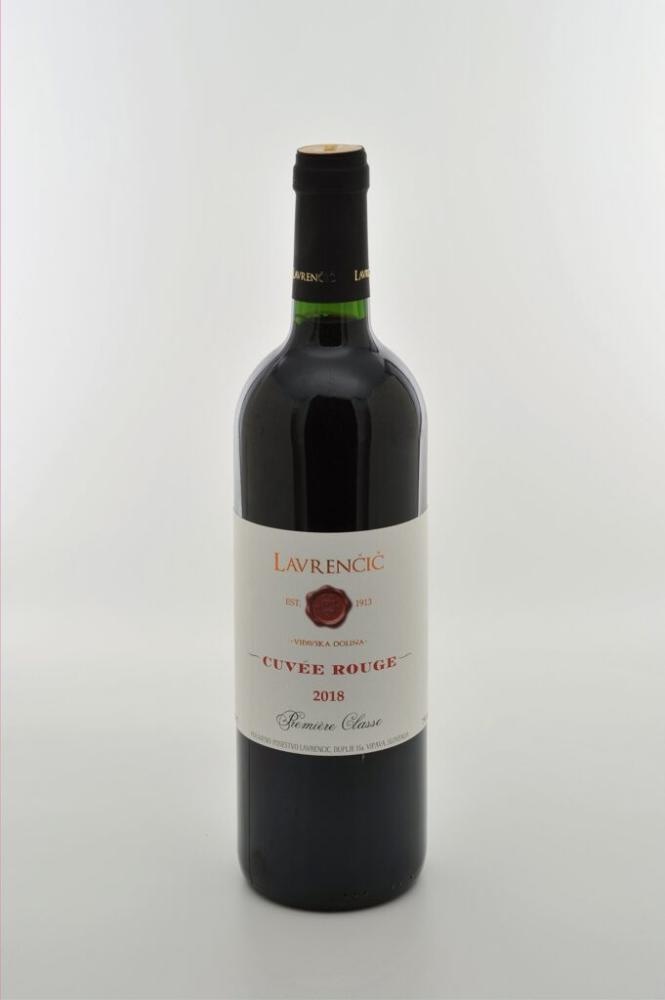 Lavrenčič kakovostno vino ZGP Cuvée Rouge ali Merlot 0,75 l Akcija v trgovini E.Leclerc