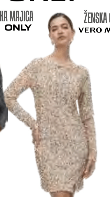 Ženska obleka Vero Moda - Akcija v trgovini Jager