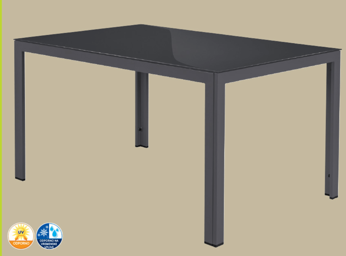 LIVARNO HOME Aluminijasta vrtna miza - Akcija v trgovini Lidl