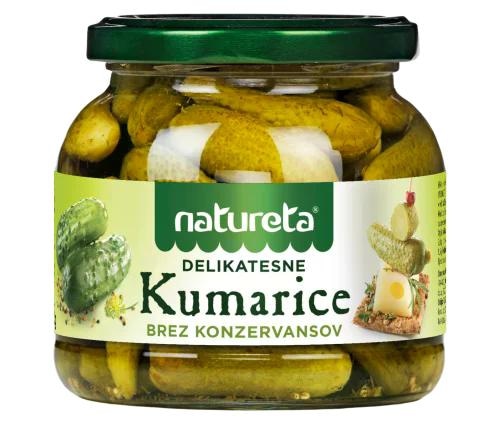 Delikatesne kumarice Natureta 4x 530 g - Akcija v trgovini E.Leclerc
