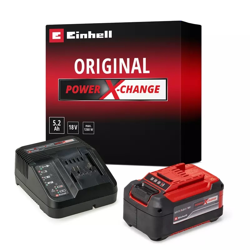 Starter Kit PXC Plus 18 V 5,2 Ah Einhell - Akcija v trgovini Merkur