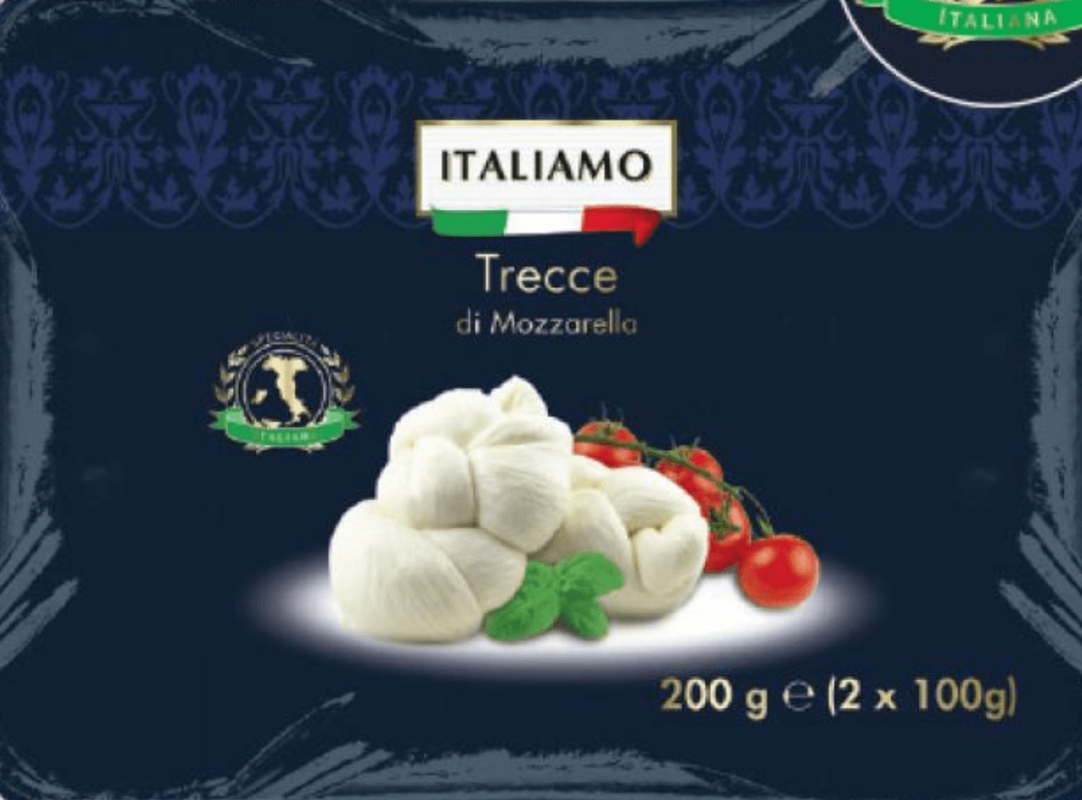 ITALIAMO Italijanski sir „Mozzarella“ 200 g (2 x 100g) - Akcija v trgovini Lidl