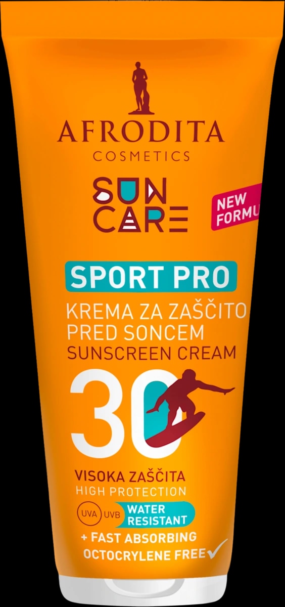 AFRODITA COSMETICS Sun Care Sport Pro krema za zaščito pred soncem 100 ml - Akcija v trgovini Dm