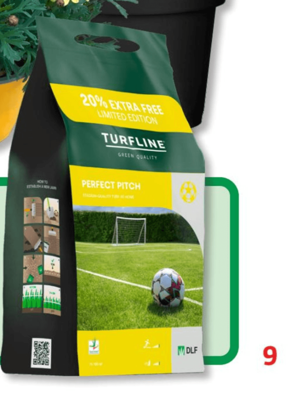 Travna mešanica 'Perfect Pitch' 2,5 kg TURFLINE - Akcija v trgovini Bauhaus