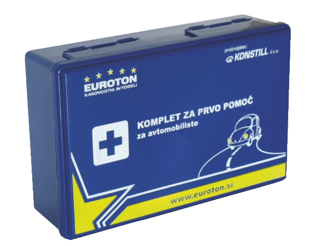 Prva pomoč za avtomobiliste Euroton - Akcija v trgovini Merkur