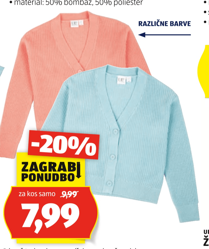 Ženska jopica UP 2 FASHION WOMEN - Akcija v trgovini Hofer