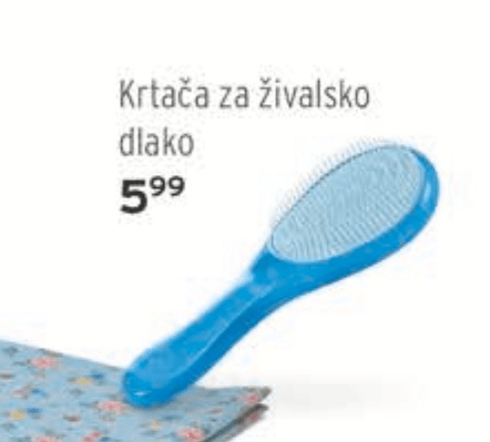 Krtača za živalsko dlako Tchibo - Akcija v trgovini Spar