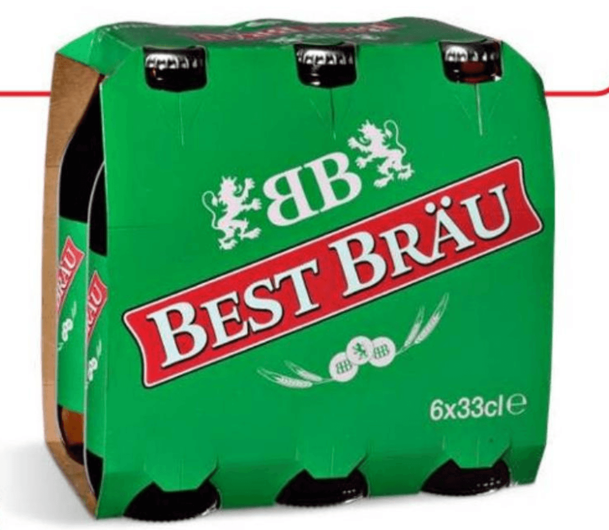 Best Bräu Pivo Lager 4,7 vol. %, 6 x 330 ml - Akcija v trgovini Eurospin